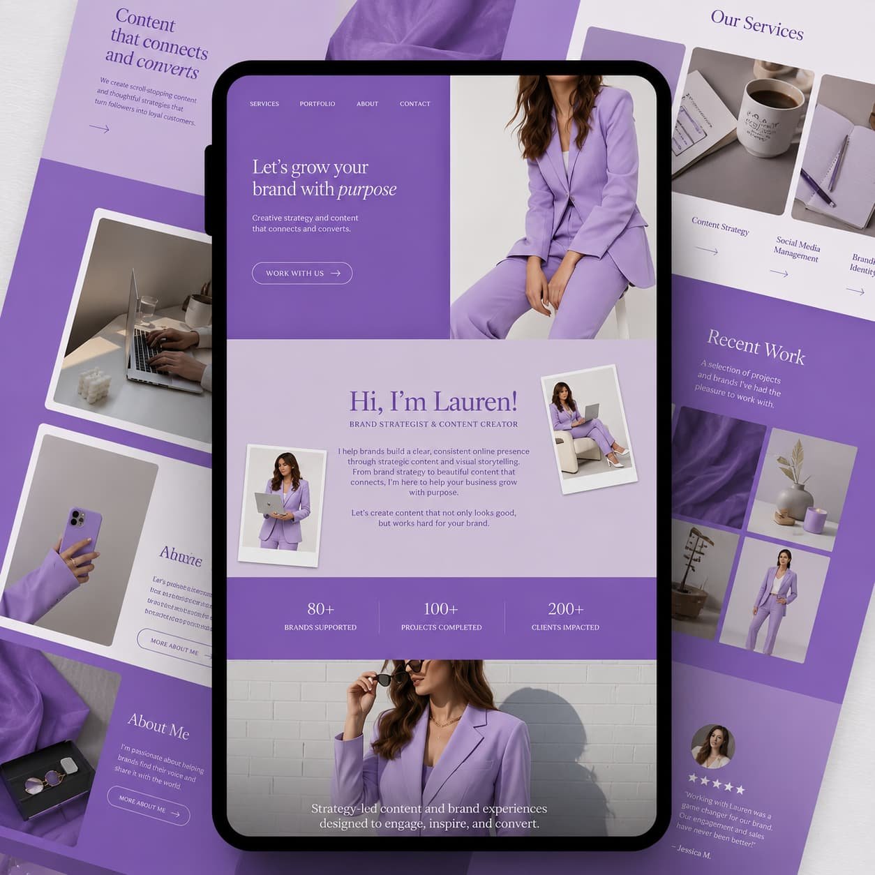 Branding and content design services for businesses in Miami