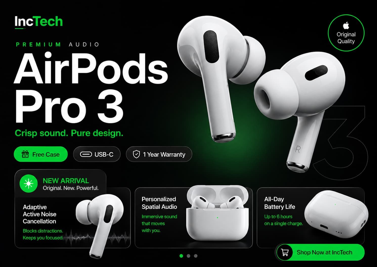 Ecommerce advertising creative designed for digital product promotion